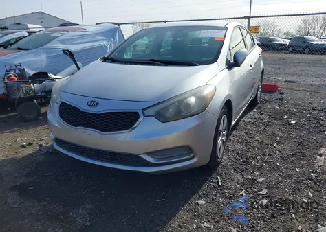 2014 Kia Forte Lx z USA, uszkodzony, nr VIN KNAFK4A63E5198711